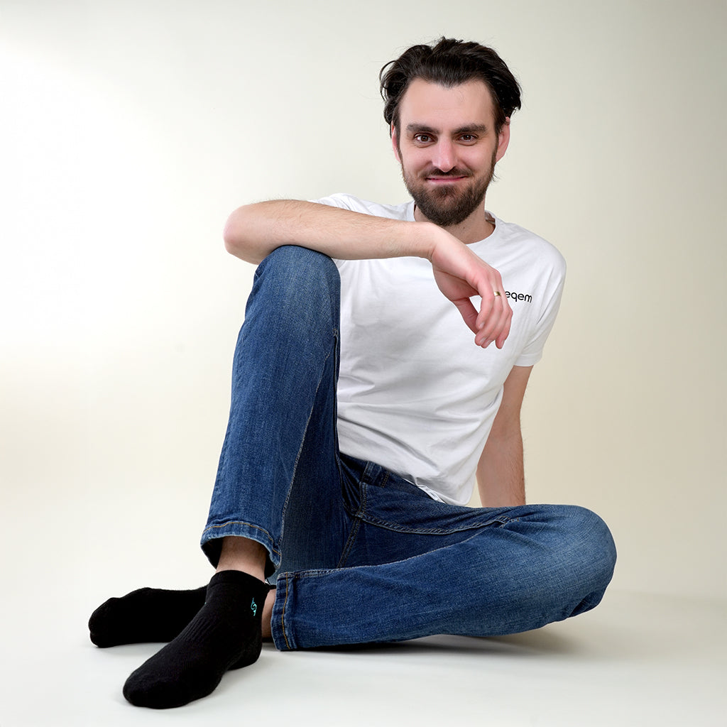 Beqem Sneaker Socken aus ägyptischer Baumwolle – Weich, atmungsaktiv, langlebig, für optimalen Tragekomfort.