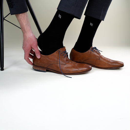 Herren Business-Socken, gepolstert
