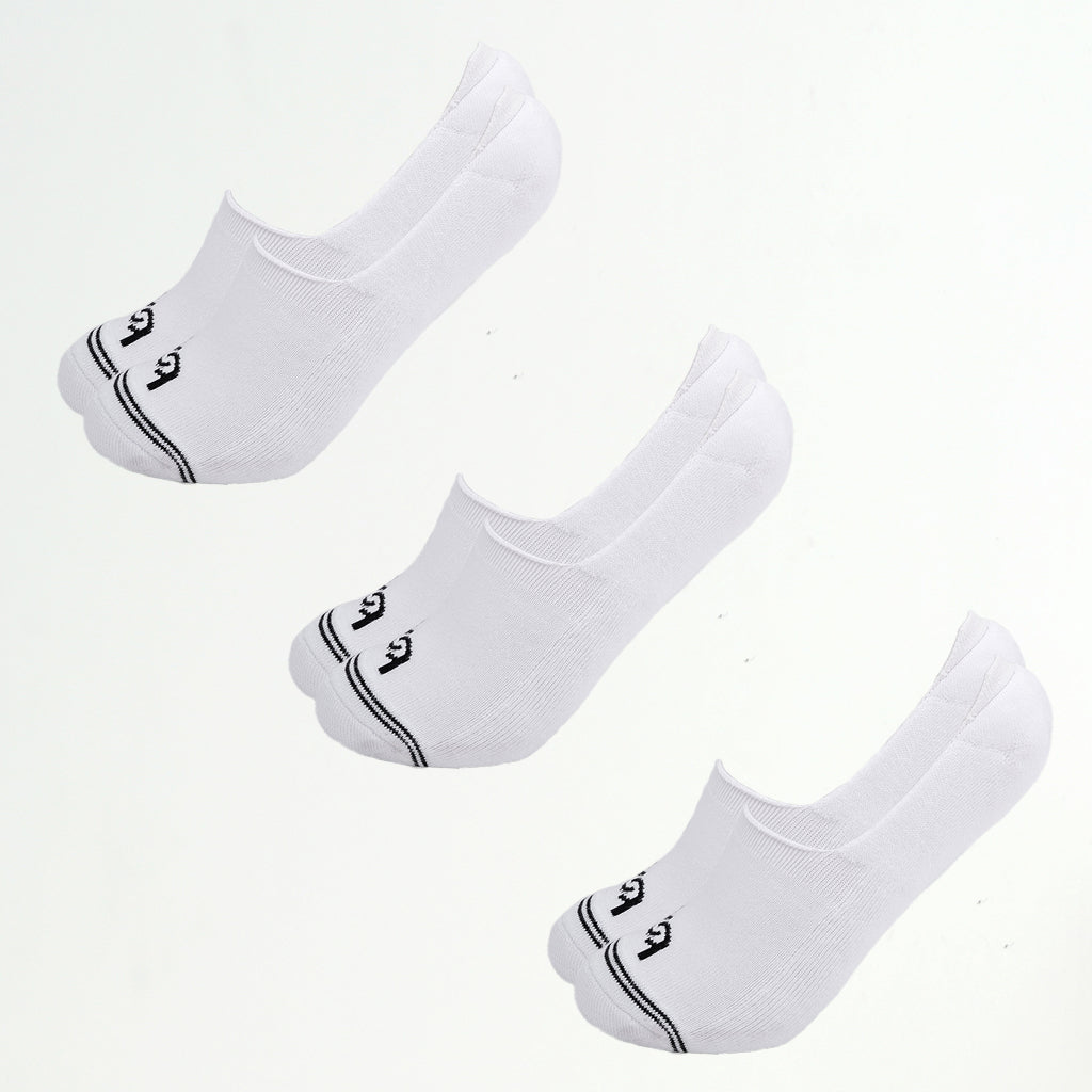 Invisible Business-Sneakersocken Damen, gepolstert, 3 Paar