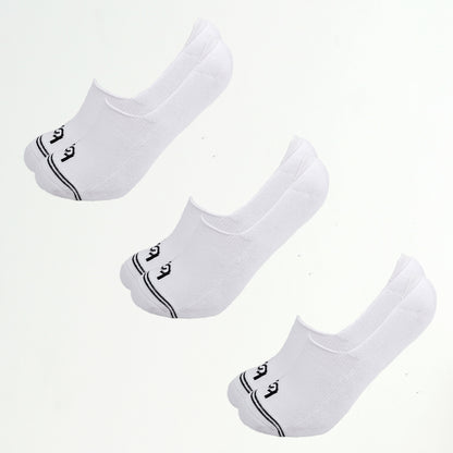 Invisible Business-Sneakersocken Damen, gepolstert, 3 Paar