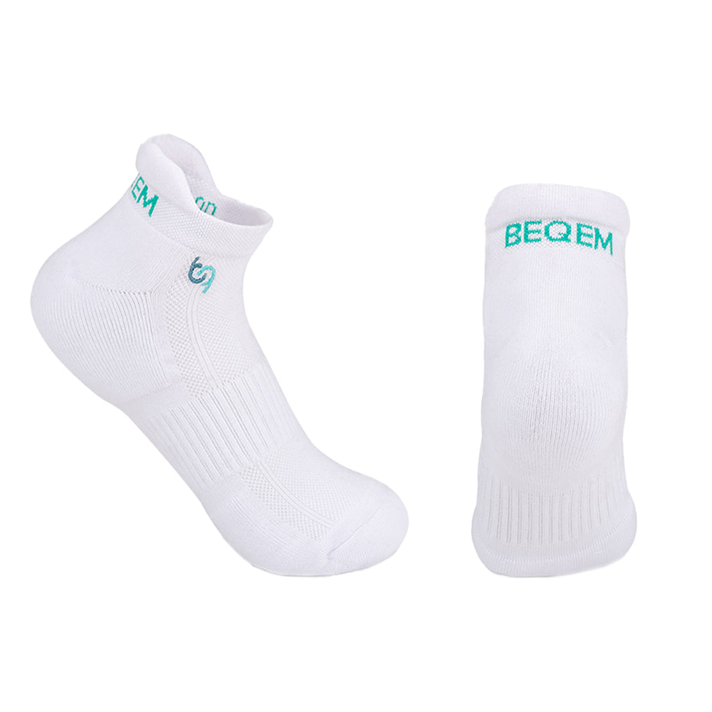 Beqem Sneaker-Socken aus ägyptischer Baumwolle – atmungsaktiv, langlebig, ideale Passform für sportliche Aktivitäten