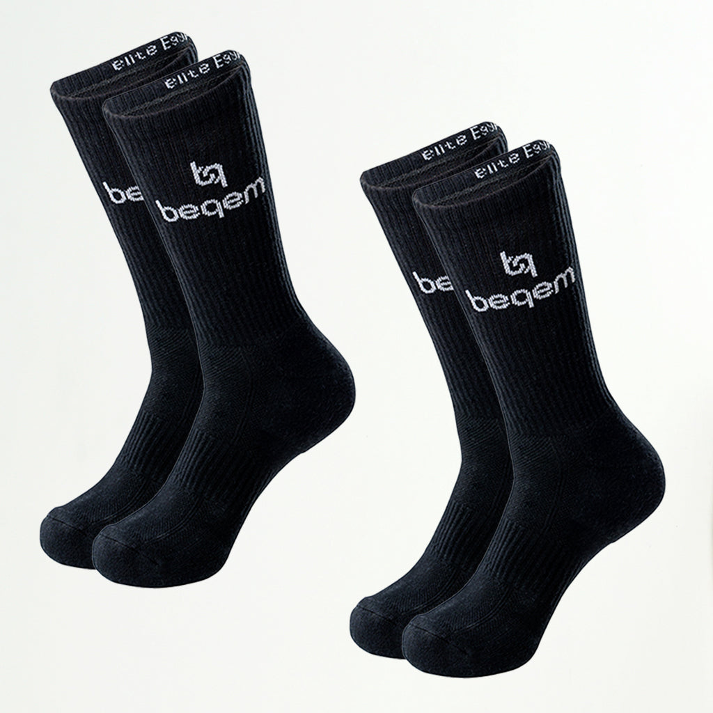Wandersocken für Damen, stoßabsorbierend gepolstert, 2 Paar