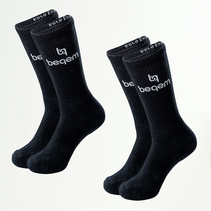 Wandersocken für Damen, stoßabsorbierend gepolstert, 2 Paar